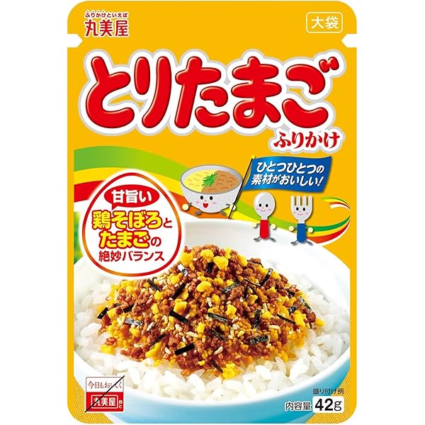 Amazon.co.jp: 丸美屋 のりたま(ふりかけ) 大袋 52g×10個 : 食品